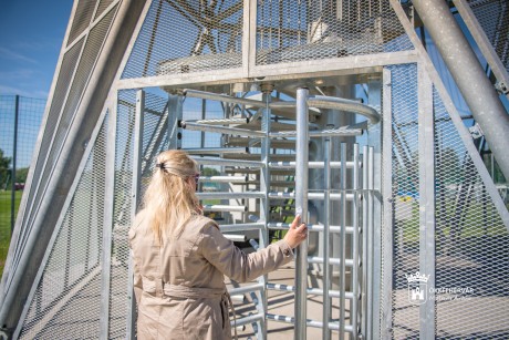 Továbbra is ingyenes, de biztonsági okok miatt beléptetőkapu üzemel a sóstói kilátónál